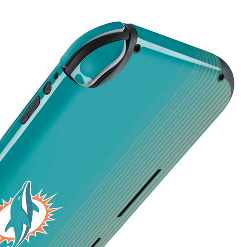 NFL Miami Dolphins Breakaway Nintendo Switch Lite Skin